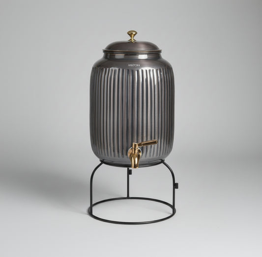 Vintage-style light fixture on a wooden surface