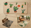 Boho Doormat | Cactus, Geometric Tile & Botanical Designs | Non-Slip Outdoor Welcome Rug