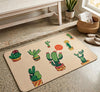 Boho Doormat | Cactus, Geometric Tile & Botanical Designs | Non-Slip Outdoor Welcome Rug