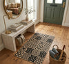 Boho Doormat | Cactus, Geometric Tile & Botanical Designs | Non-Slip Outdoor Welcome Rug