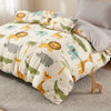 Premium Kids Glazed Cotton Comforter – 150 x 220 cm Single Bed AC Quilt with Pure Fibre Filling