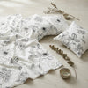 Premium 5-Piece Complete Bedding Set: 1 Double Bedsheet, 2 Pillow Covers & 2 Cushions with Fillers Included