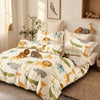 Premium Kids Glazed Cotton Comforter – 150 x 220 cm Single Bed AC Quilt with Pure Fibre Filling