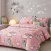 Premium Kids Glazed Cotton Comforter – 150 x 220 cm Single Bed AC Quilt with Pure Fibre Filling