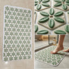Anti-Skid Silicone-Feel Shower Mat (14 x 28 inches) – Non-Slip Safety Bath Mat made of Soft TPU