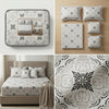 Premium 5-Piece Complete Bedding Set: 1 Double Bedsheet, 2 Pillow Covers & 2 Cushions with Fillers Included