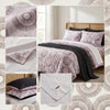 Modern Geometric Abstract King Size Bedsheet – 100% Pure Cotton (108 x 108 inches) with 2 Pillow Covers