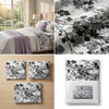 Luxury Glazed Cotton King Size Bedsheet (96 x 108 in) with 2 Matching Pillow Covers – Extra Large Premium Bedding