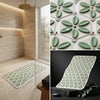 Anti-Skid Silicone-Feel Shower Mat (14 x 28 inches) – Non-Slip Safety Bath Mat made of Soft TPU