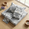 Modern Pattern & Floral King Size Bedsheet (108 x 108 inches) - Premium Printed 3-Piece Set with Ribbon Gift Packaging