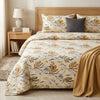 Premium Poly-Cotton King Size Bedsheet (96 x 108 inches) - Durable 3-Piece Set in Box Packaging