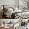 Modern Elegant Vibrant Floral King Size Bedsheet – 100% Pure Cotton (108 x 108 in) with 2 Pillow Cases