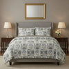 Florida Pearl Premium 100% Cotton King Size Bedsheet – 180 Thread Count (96 x 108 inches) with 2 Pillow Covers