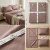 Elite Self-Design King Size Bedsheet (108 x 108 inches) - Premium 3-Piece Set with Ribbon Gift Packaging