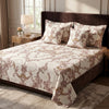 Premium 5-Piece Complete Bedding Set: 1 Double Bedsheet, 2 Pillow Covers & 2 Cushions with Fillers Included